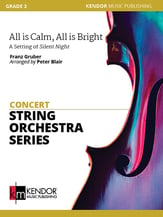 All is Calm, All is Bright Orchestra sheet music cover